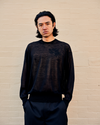 Ramie Highneck Crewneck Black