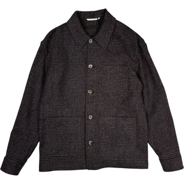 Holm Tweed Jacket Grey Brown Prince of Wales Check