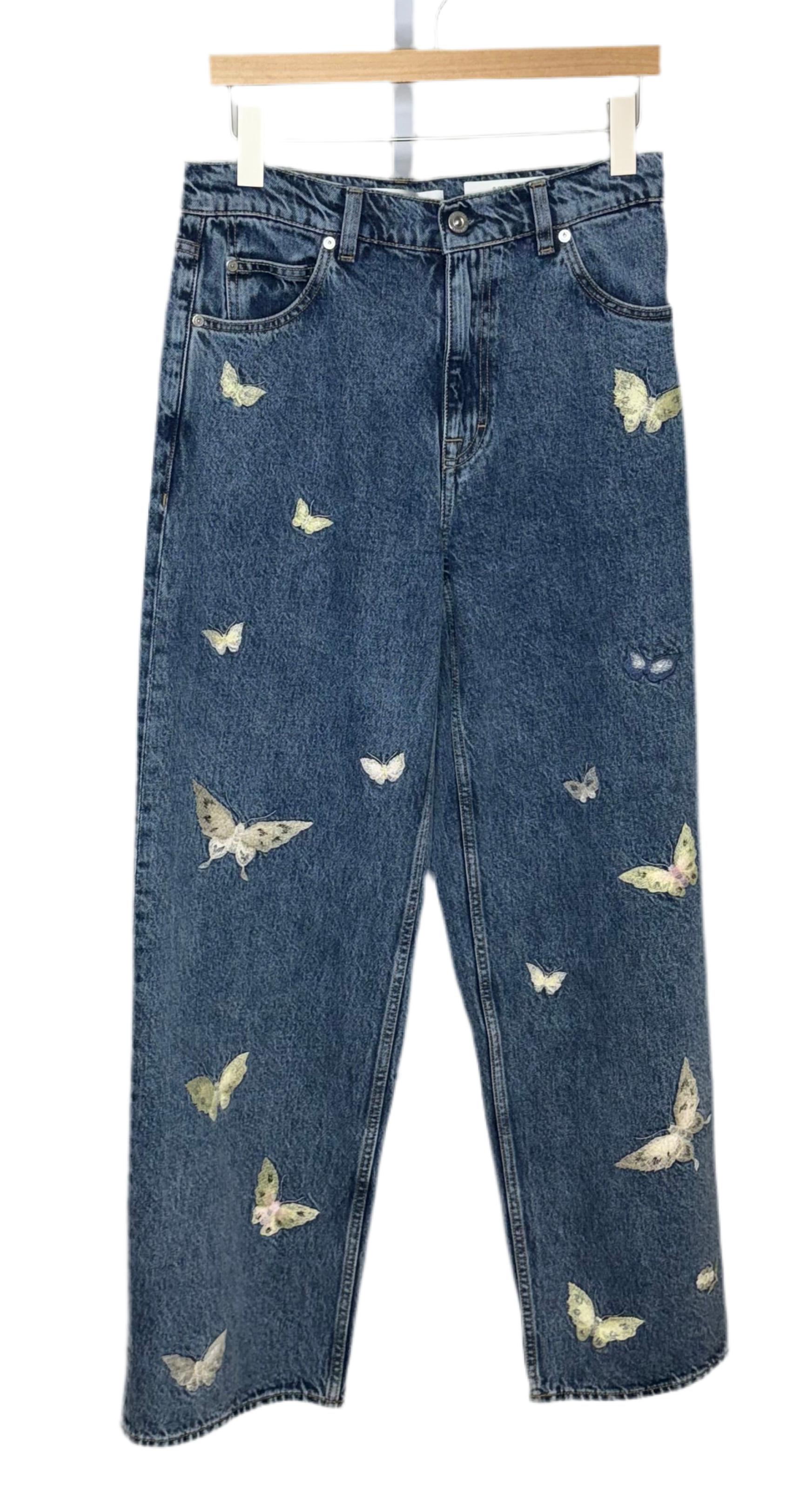 Vast Cut Jeans Indigo Butterfly – Cueva