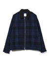 Station Jacket Wool Plaid