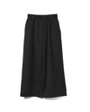 Wool Straight Leg Pants Black