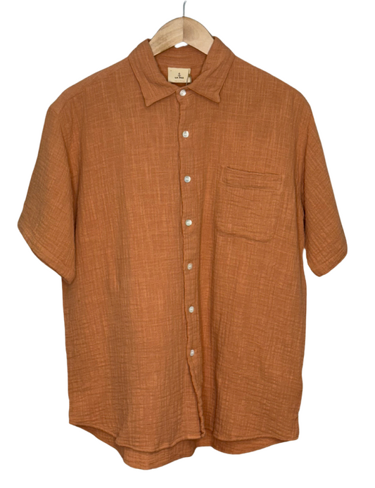 Roque Boxy Shirt Clay
