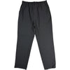 Twill Stretch Tapered Pants Charcoal Polyester Blend