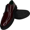 Officer Derby Burgundy Polido Leather