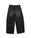 Puch Single Pleat Pant Washed Black