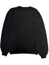 Xavier Classic Sweatshirt Ribbed Black Sand