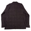 Aabba Cotton Shirt Jacket Brown Bordeaux Check