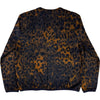 Dark Navy Brown Night Leopard Cardigan