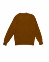 Suedehead Raglan Sweater Orange Brushed Lambswool