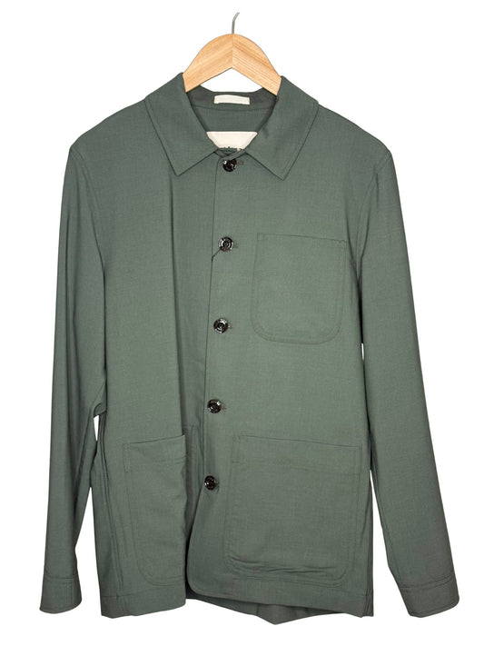 Constantin Overshirt Technical Wool Green