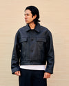 Doyard Textured Leather Jacket