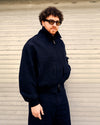 Ares Wool Cotton Slub Ink Jacket