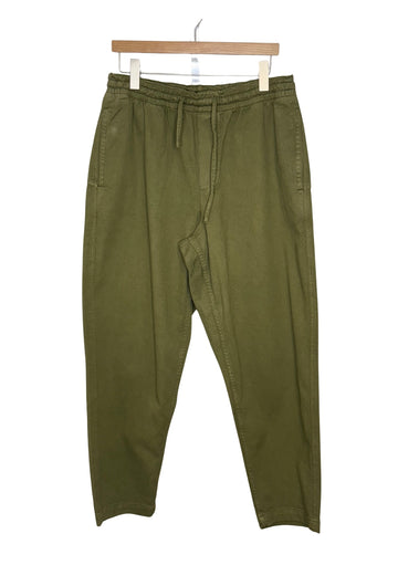 Earth Alva Skate Cotton Trouser Olive