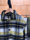 AAsti Yellow Black Check Single Breasted Jacket Patch