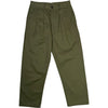 Double Pleat Pant Light Olive