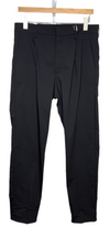 Bill Pant Black Cotton Polyester Blend