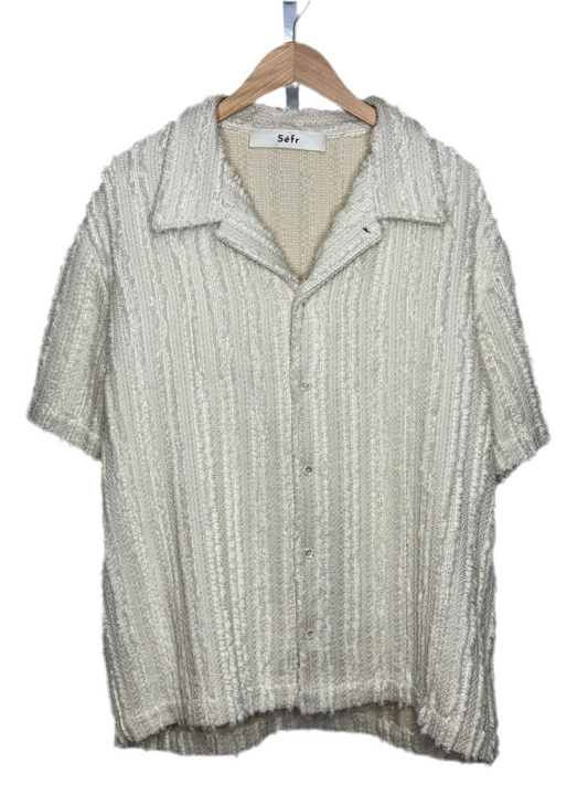 Noam Shirt Snowdrop Stripe