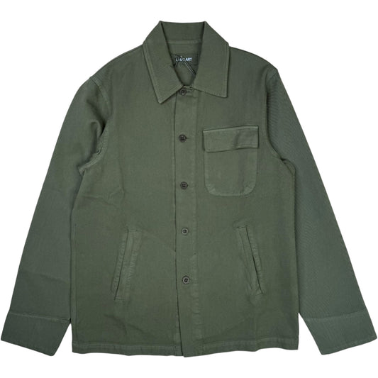 Stilla Twill Cotton Overshirt Forest