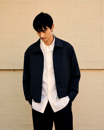 Mail Jacket Dark Grey Check