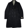 Dodge Long Double Breasted Virgin Wool Bouclé Coat
