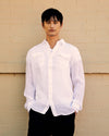 Dallas Linen Overshirt White