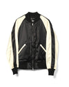 Liquid Logo Satin Souvenir Jacket Black