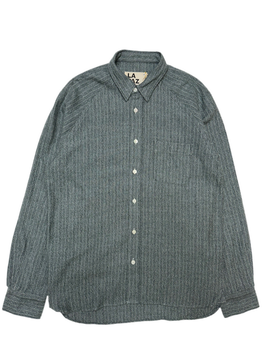 Mirra Green Herringbone Shirt