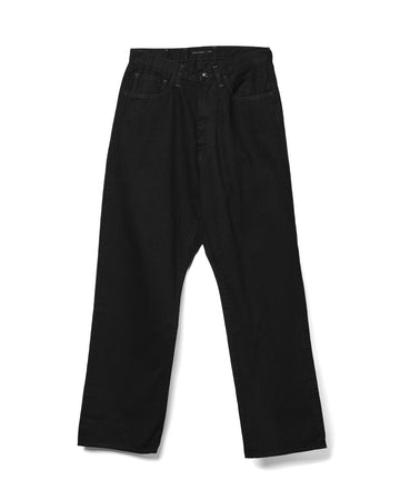 Classic Regular Trouser Cotton Black