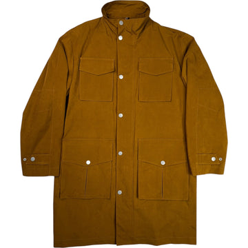 Long Parka Caramel Cotton Blend
