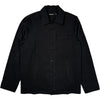 Stilla Twill Cotton Overshirt Black