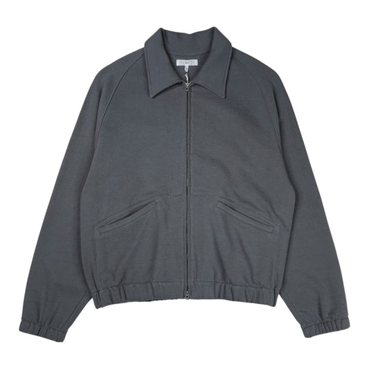 Textured Coach Jacket Kelp