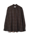 Borrowed Shirt More Check Print