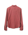Brushed Cotton Shirt Burgundy