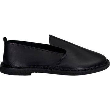 DBF x Steve Mono Leather Slippers Black