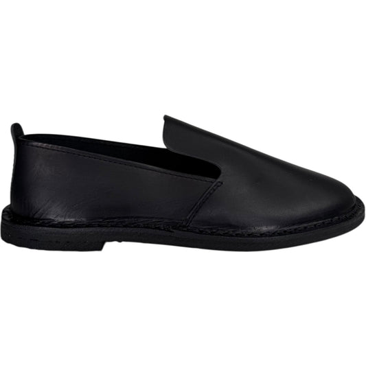 DBF x Steve Mono Leather Slippers Black