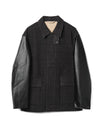 Still Jacket Bishop Check Tempered Wool