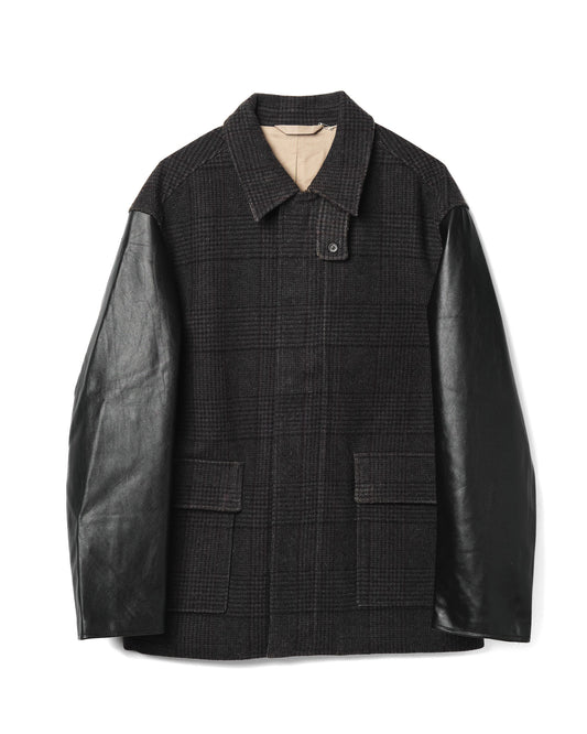 Still Jacket Bishop Check Tempered Wool