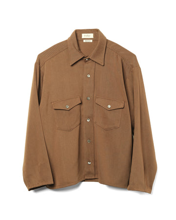 Field Shirt Cotton Brown