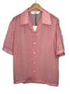 Sergio Shirt Pink Pleat