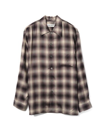 Every Shirt Taos Check Saloon Tencel