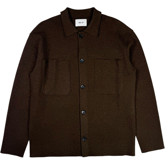 Jonas Wool Overshirt Demitasse