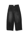 Puch Single Pleat Pant Washed Black