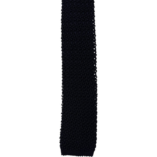 Annie Knit Tie Navy
