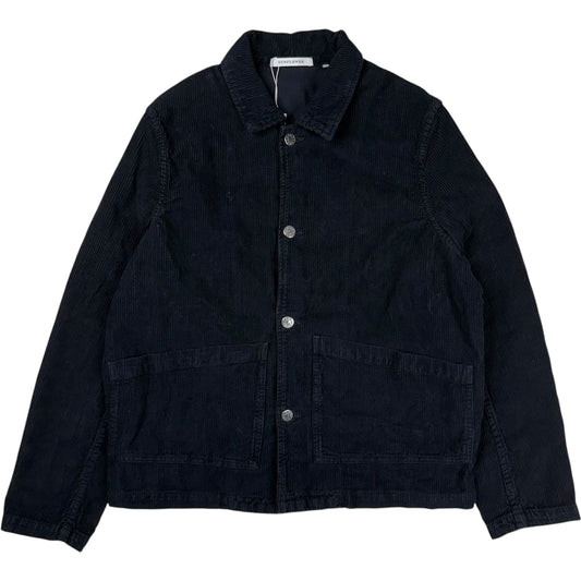 Worker Jacket Navy Corduroy