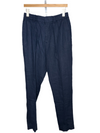 Billie Pant Navy Blue Linen