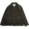Corduroy Coverall Jacket Olive Cotton