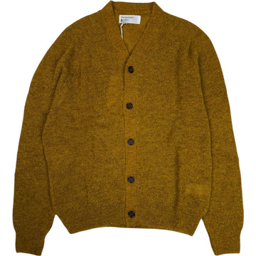 Gold Alpaca Knit David Cardigan