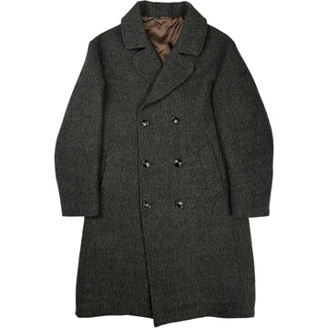 Aanchorage Double Breasted Lined Coat Dark Green