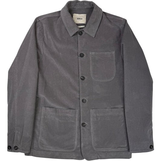 Constantin Three Pocket Overshirt Grey Corduroy