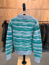 Cueva x Doppiaa FW24 Collaboration Round Neck Grey Verde